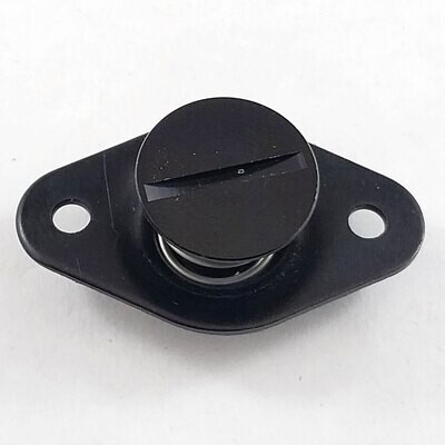 5/16" Self-Ejecting Black Aluminium Quarter Turn Fastener