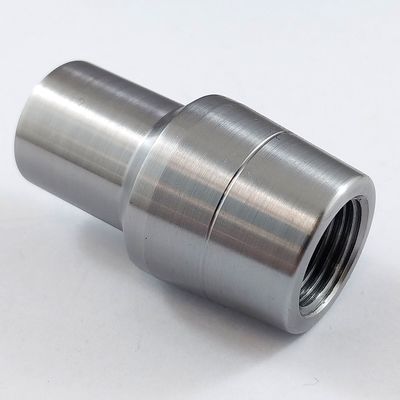 5/8" UNF Weld In Bung for 1" OD Tube - Left Hand Thread