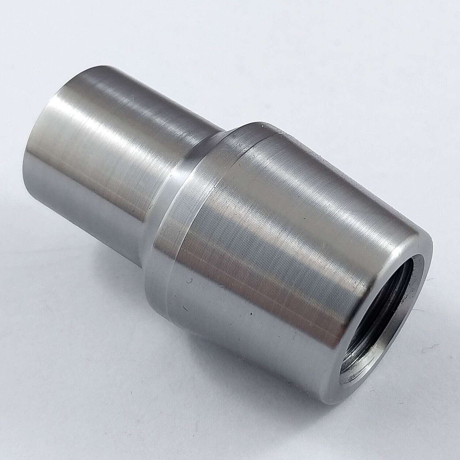 5/8" UNF Weld In Bung for 1" OD Tube - Right Hand Thread