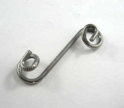1-3/8" Quarter Turn Fastener Stainless Steel Spring - 10 Pack
