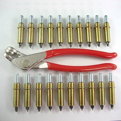 3/16" Kwik-Lok Cleco Kit & Pliers - 20 Pack