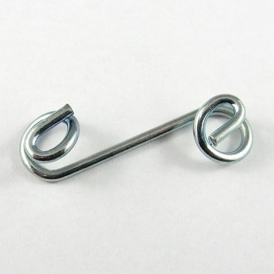 1-3/8" Quarter Turn Fastener Spring, Silver - 25 Pack