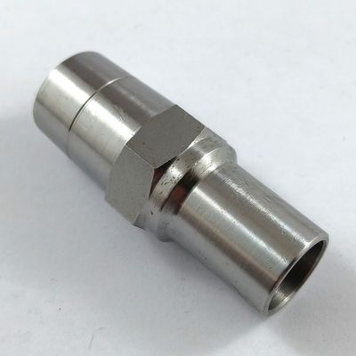 1/2" UNF Weld In Bung for 3/4" OD Tube - Left Hand Thread with Hex