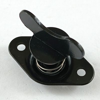 5/16" Winged Self-Ejecting Steel Quarter Turn Fastener - Black