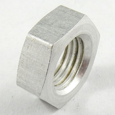 3/8" UNF Jam Nut - Aluminium