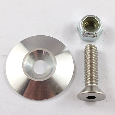 1-1/4" Aluminium Countersunk Panel Washer With Nut & Bolt
