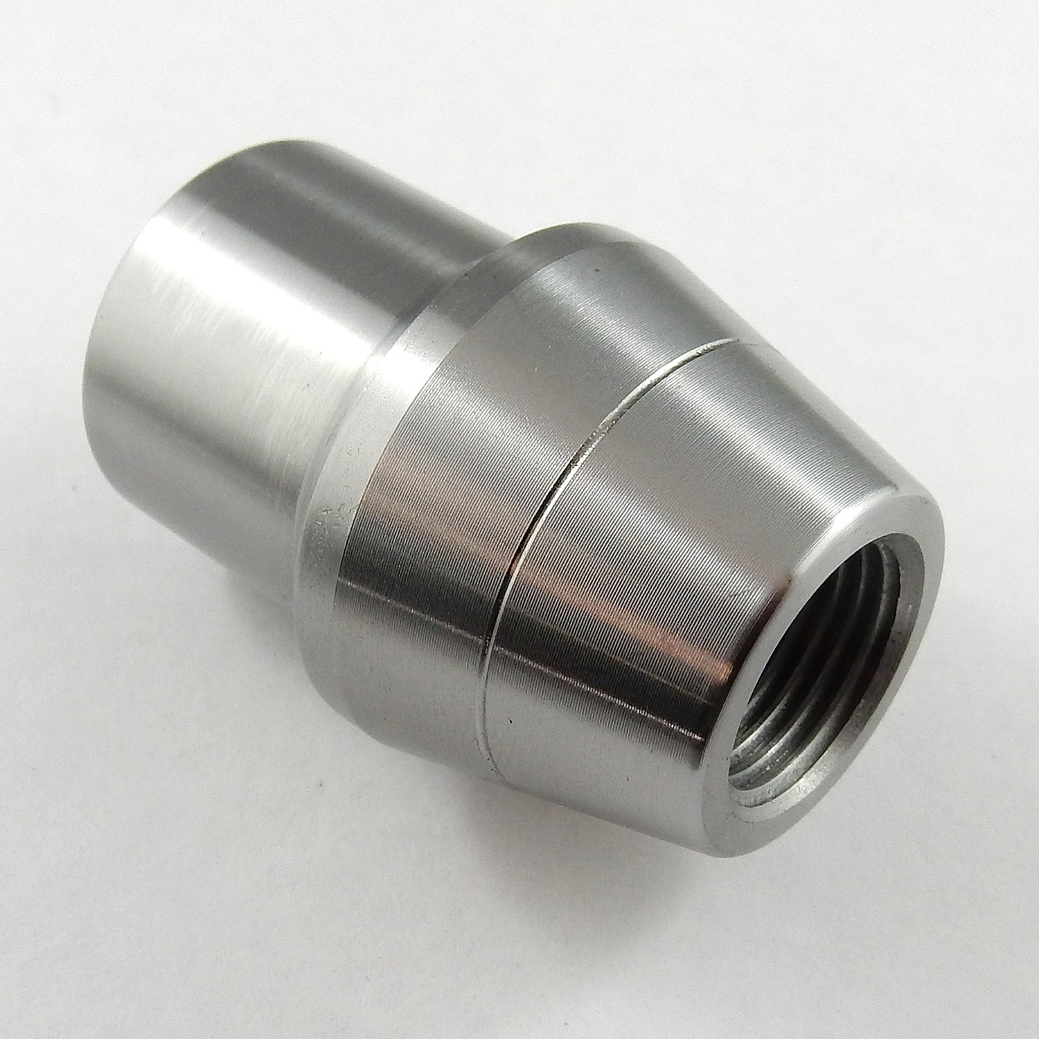 5/8" UNF Weld In Bung for 1-1/4" OD Tube - Left Hand Thread