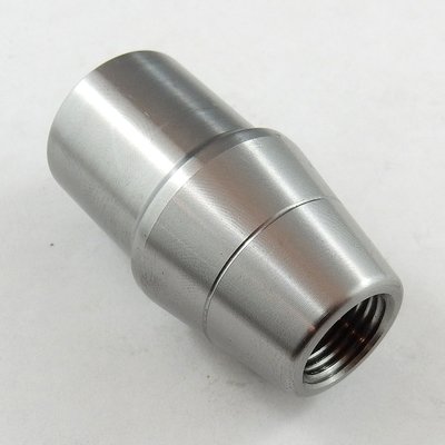 1/2" UNF Weld In Bung for 1" OD Tube - Left Hand Thread
