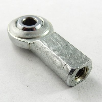 QA1 3/16" x 10-32 Left Hand Female Steel Rod End