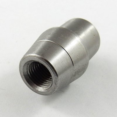 3/8" UNF Weld In Bung for 3/4" OD Tube - Left Hand Thread