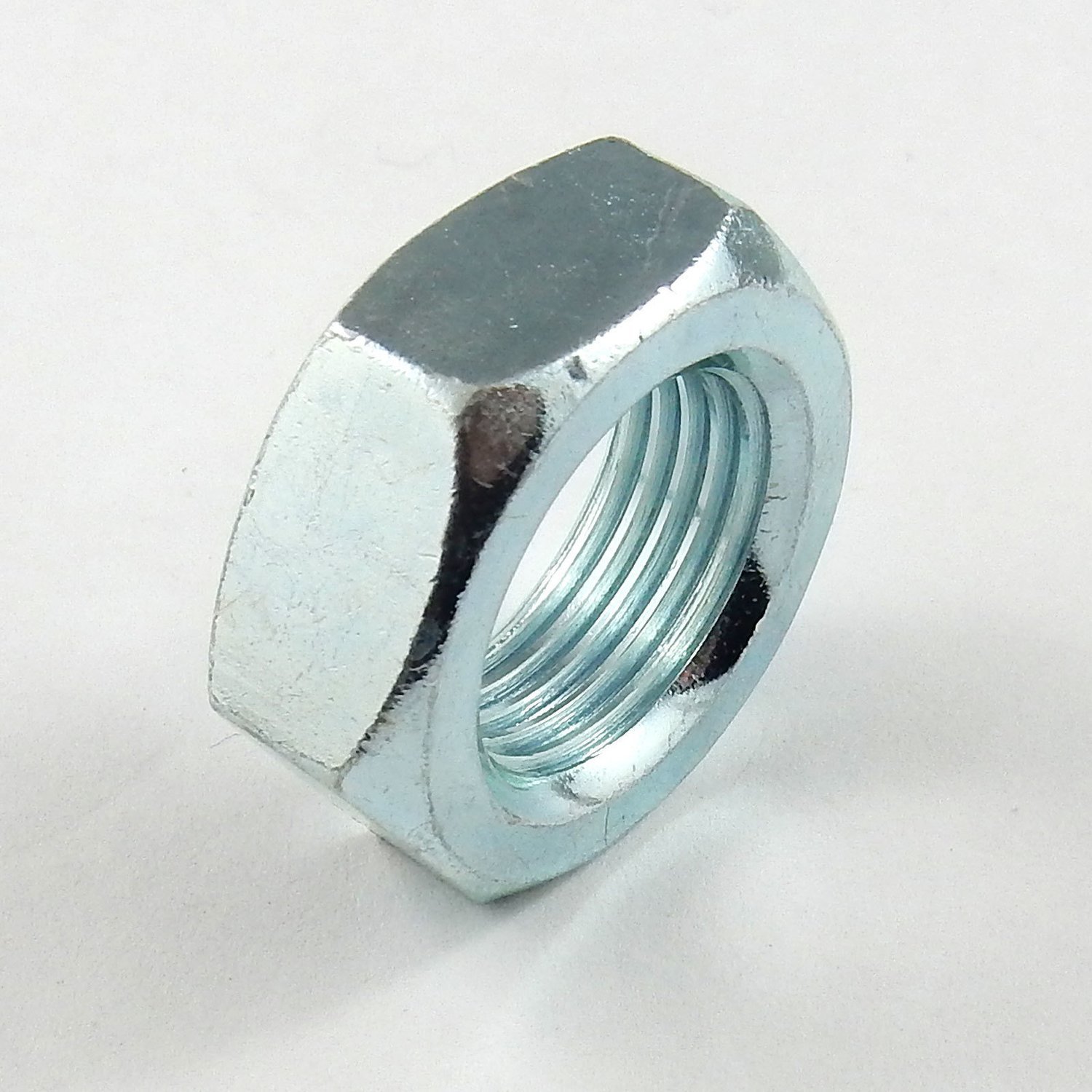 3/4" UNF Right Hand Steel Jam Nut - 1-1/8" Wrenching
