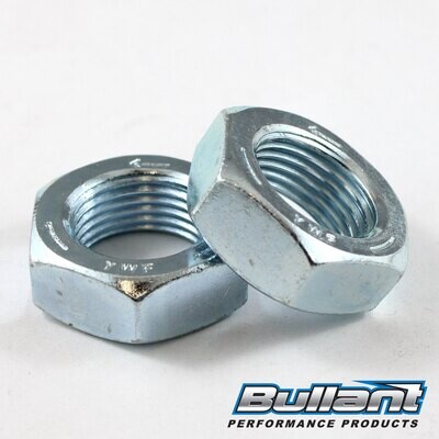 3/4" UNF Left Hand Steel Jam Nut - 1-1/8" Wrenching