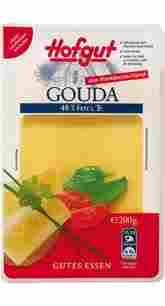 Gauda in Scheiben
