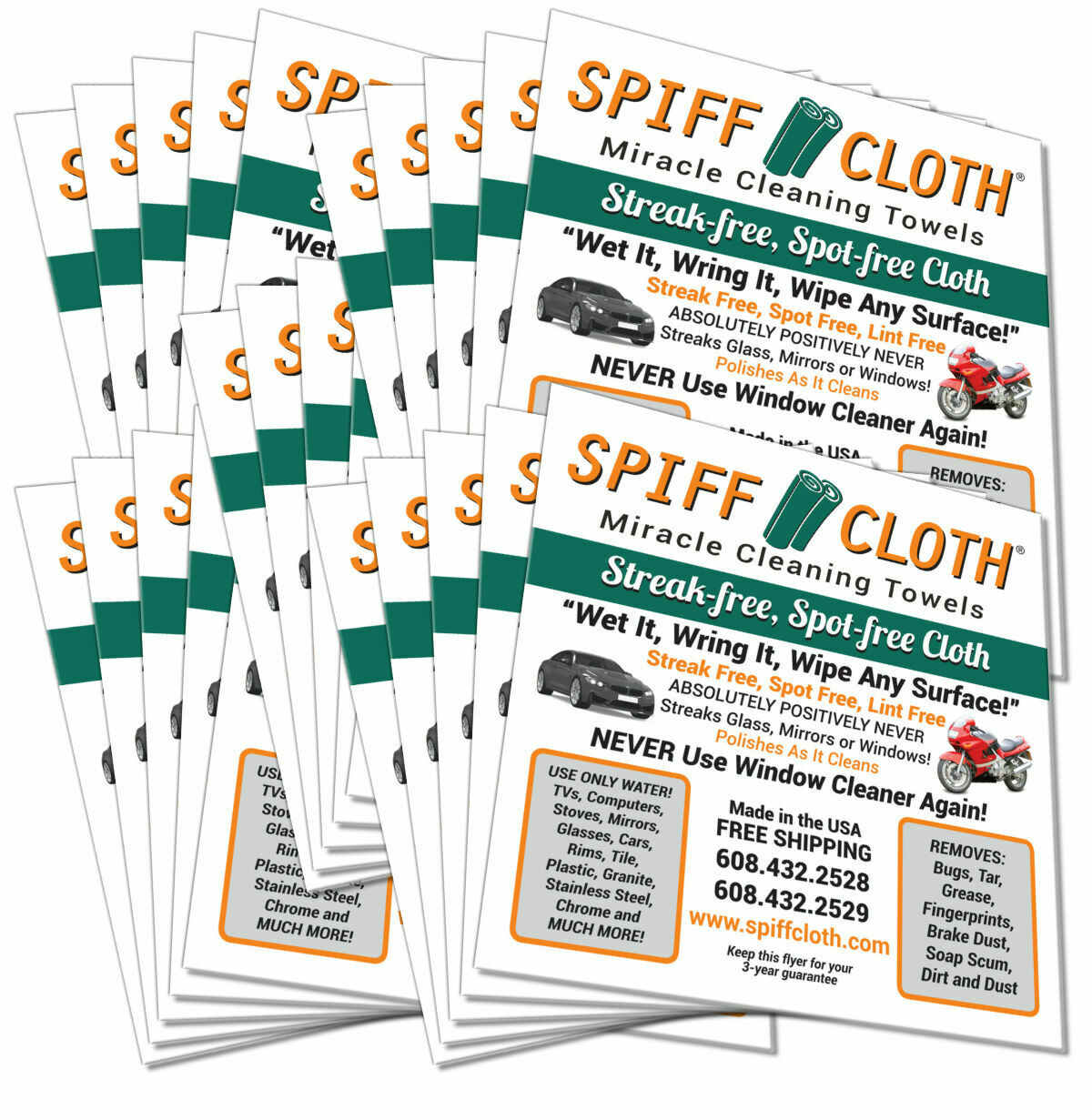 25 Pack Spiff Cloth 25 Pack Spiff Cloth