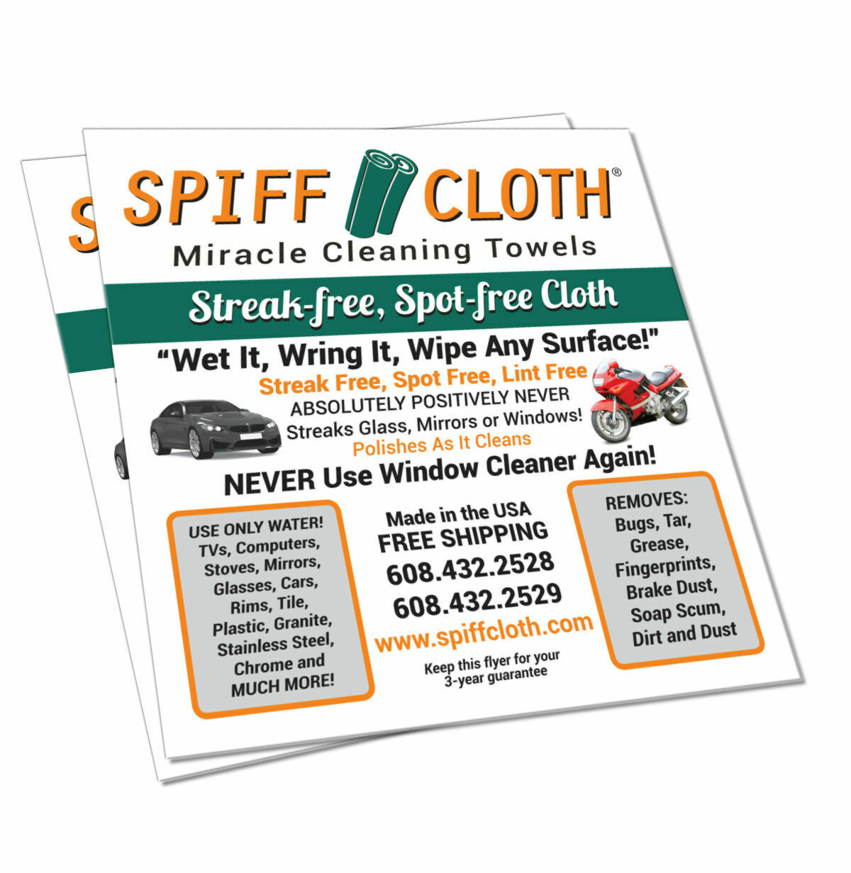 2 Pack Spiff Cloth 2 Pack Spiff Cloth