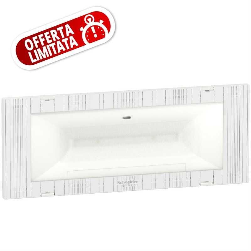 Schneider Lampada Emergenza 11W SE Exiway Easyled 130lm 2h Autonomia