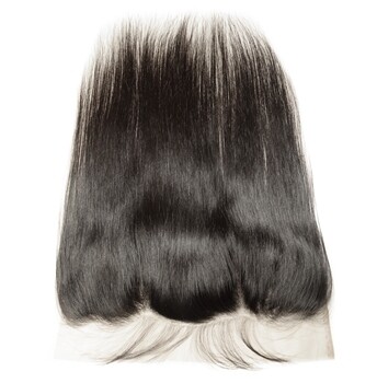 Brazilian Virgin Human Hair 8A Straight free part lace frontal