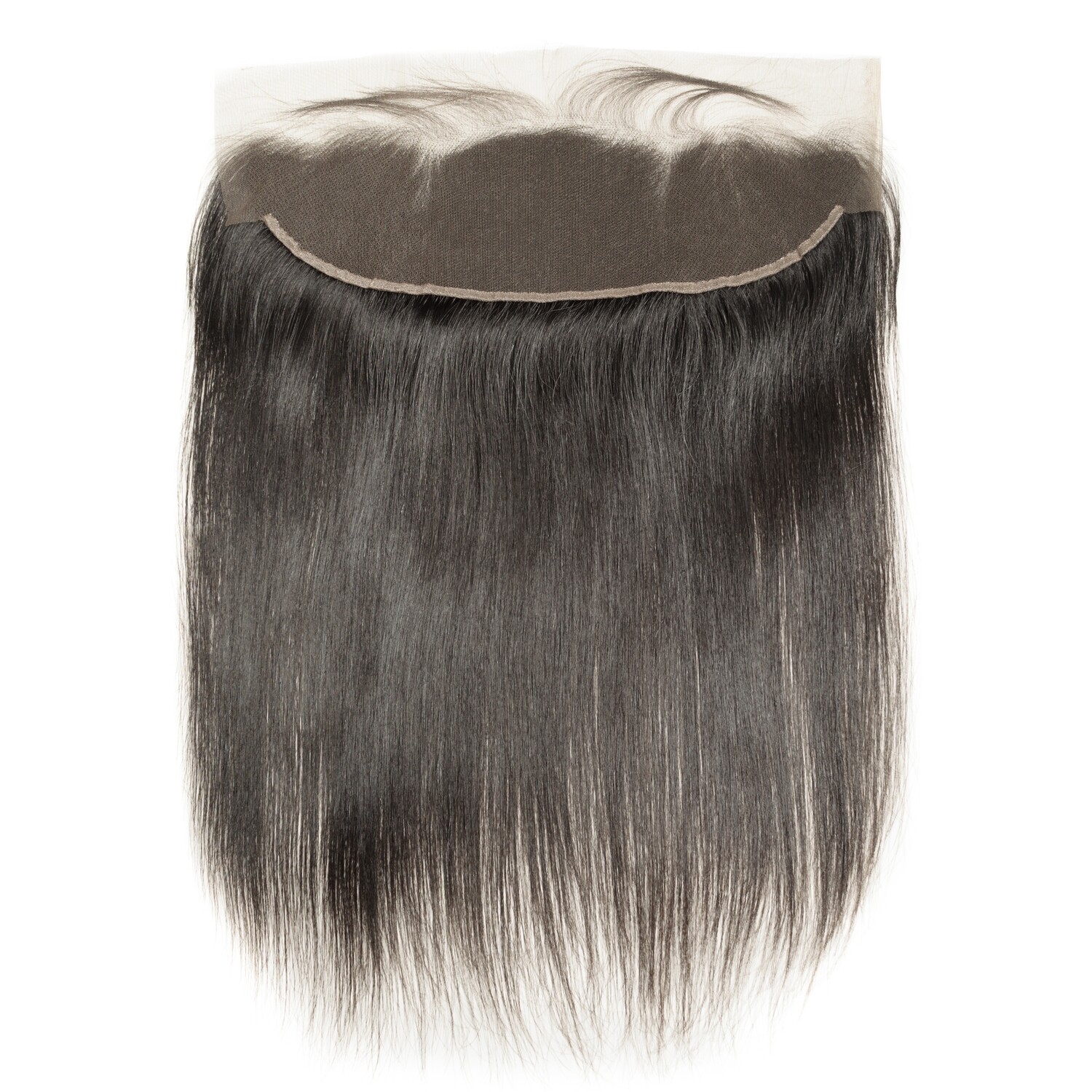 Brazilian Virgin Human Hair 8A Straight free part lace frontal