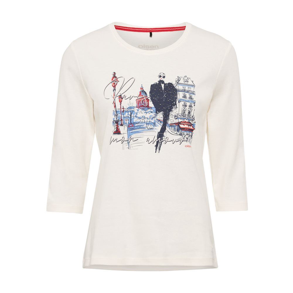 EDDA 3/4 SLEEVE PARIS TOP