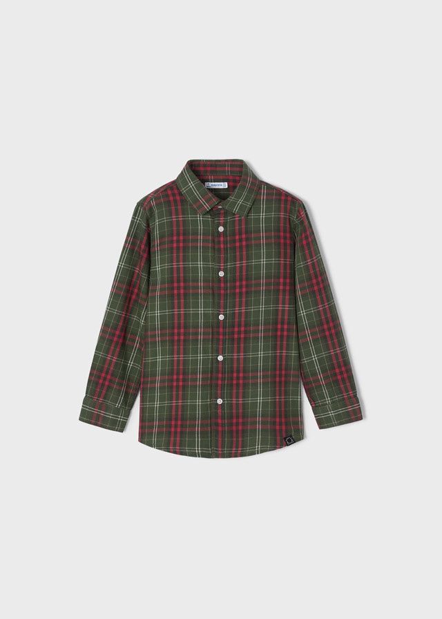 LONG SLEEVE CHECK SHIRT BOYS