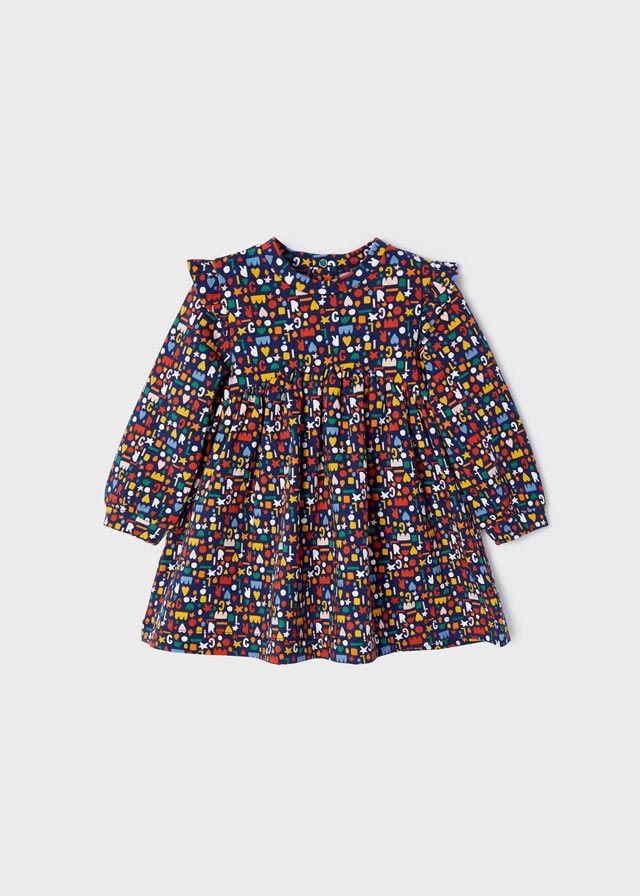 ALL OVER PRINT DRESS BABY GIRL