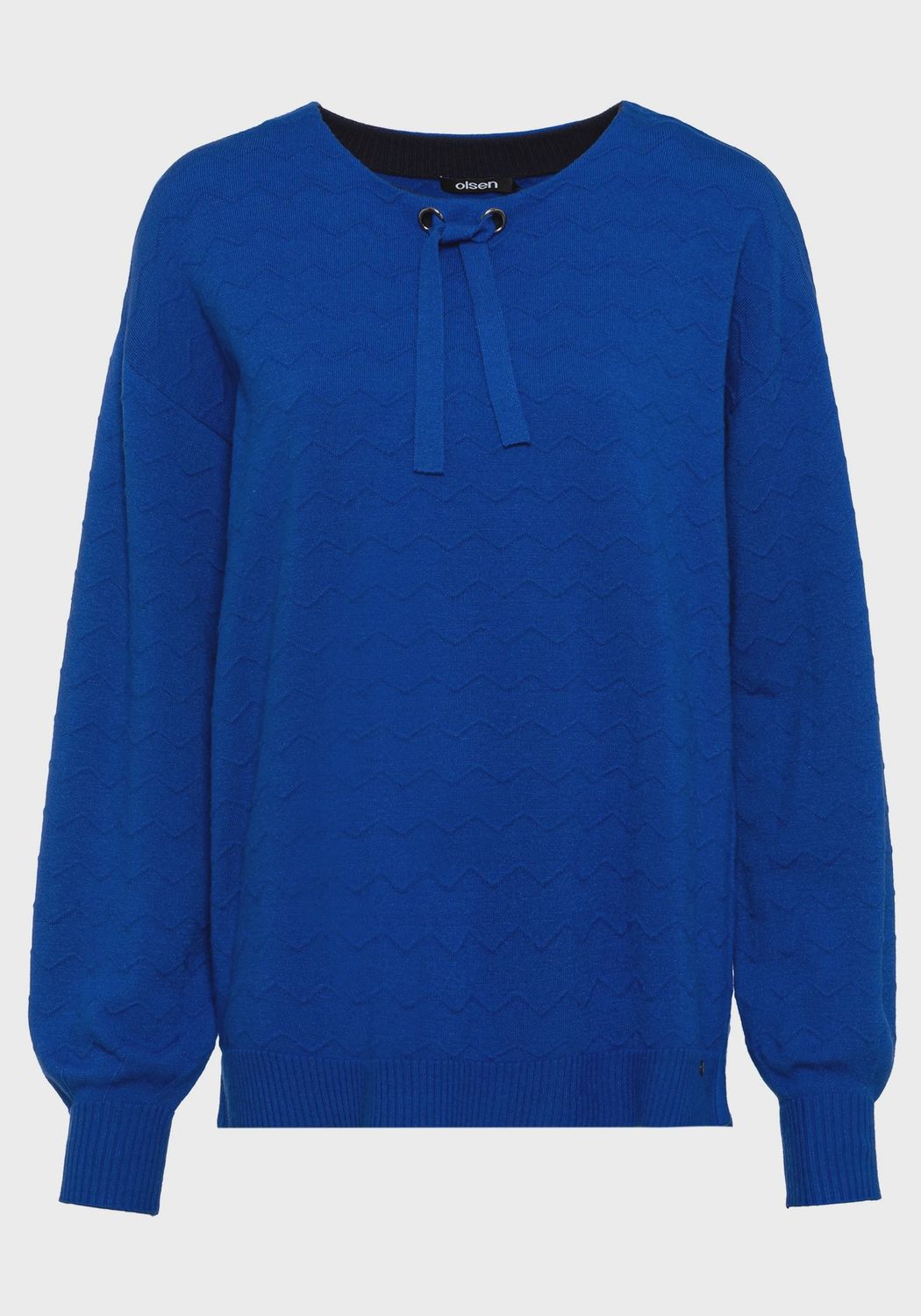 CORA DRAW STRING NECK PULLOVER