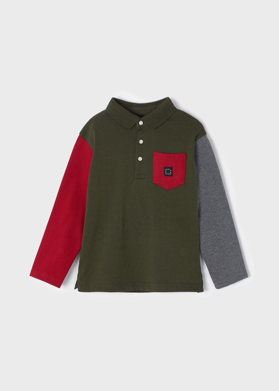 COMBINED LONG SLEEVE POLO SHIRT