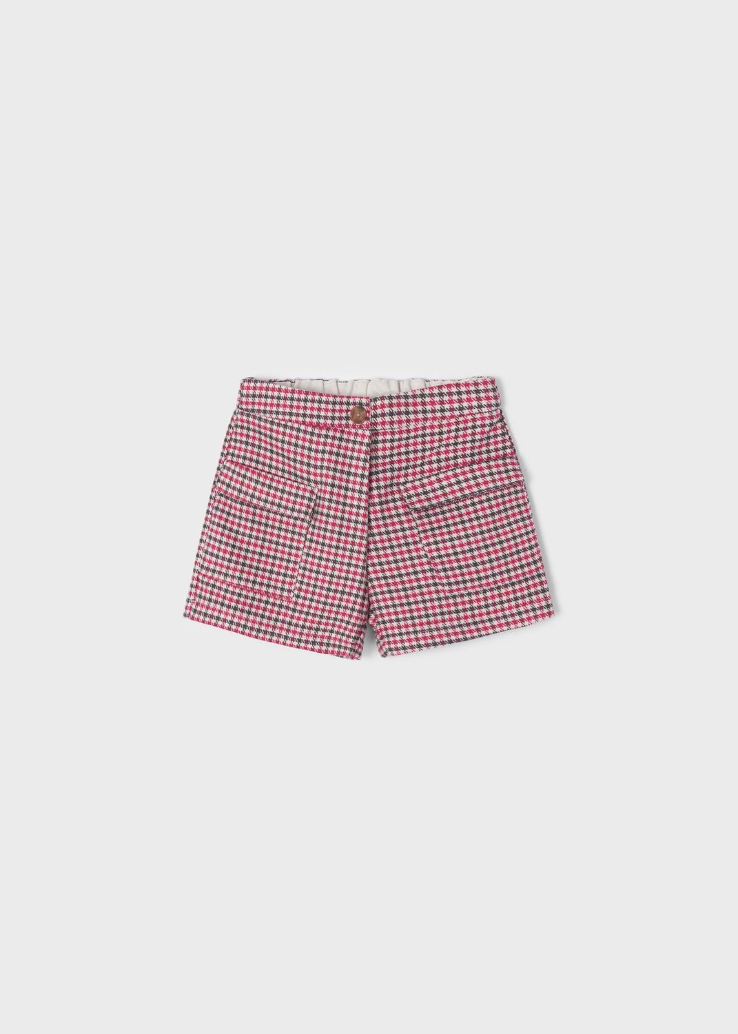 CHECKED SKORT