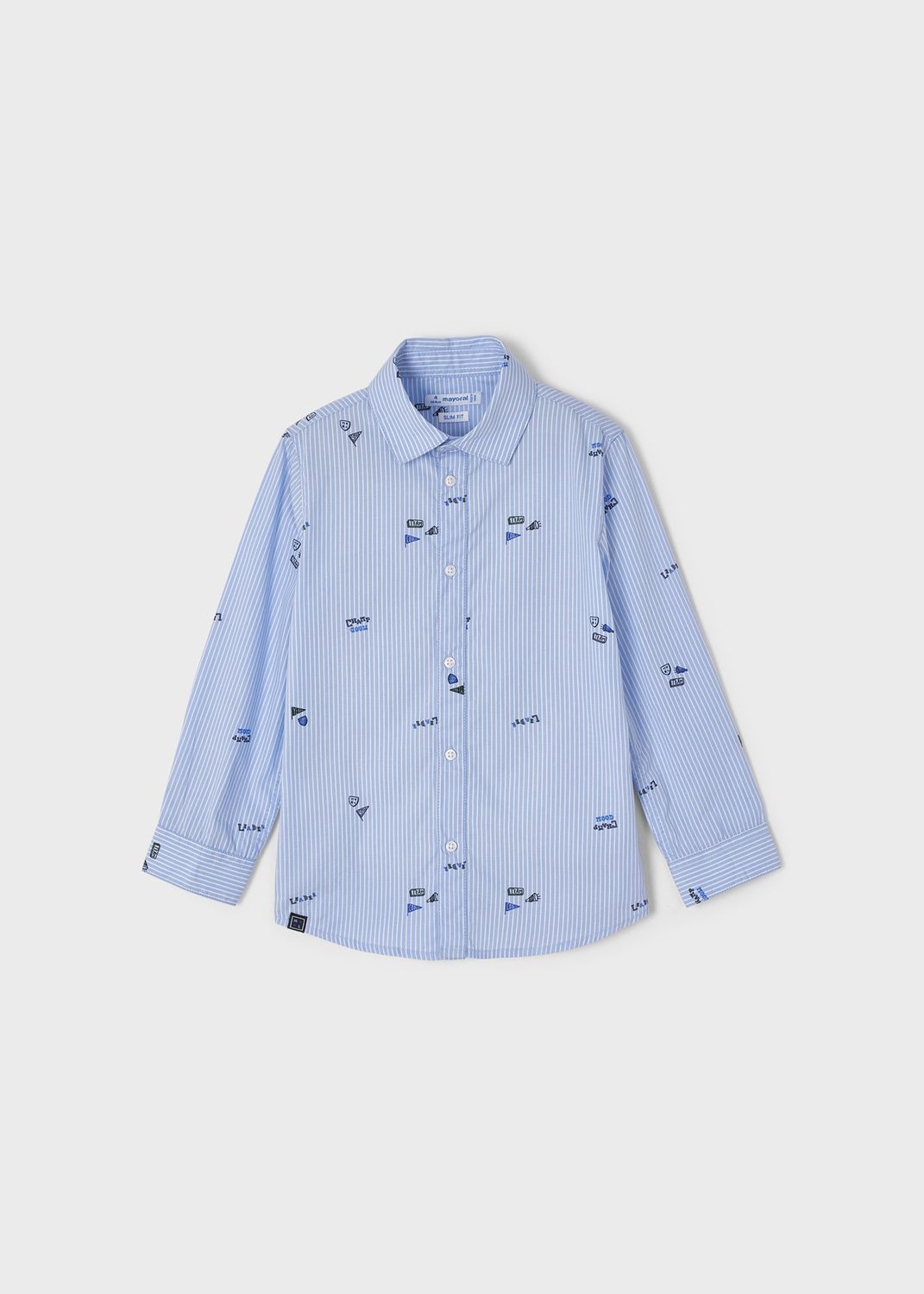 LONG SLEEVE PATTERNED SHIRT