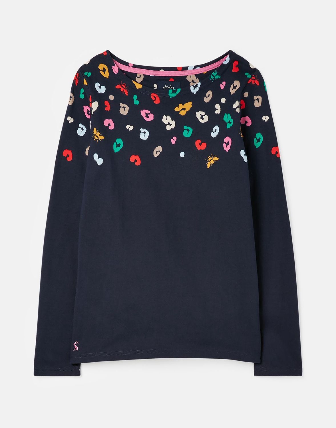 Harbour Print Long Sleeve Jersey Top