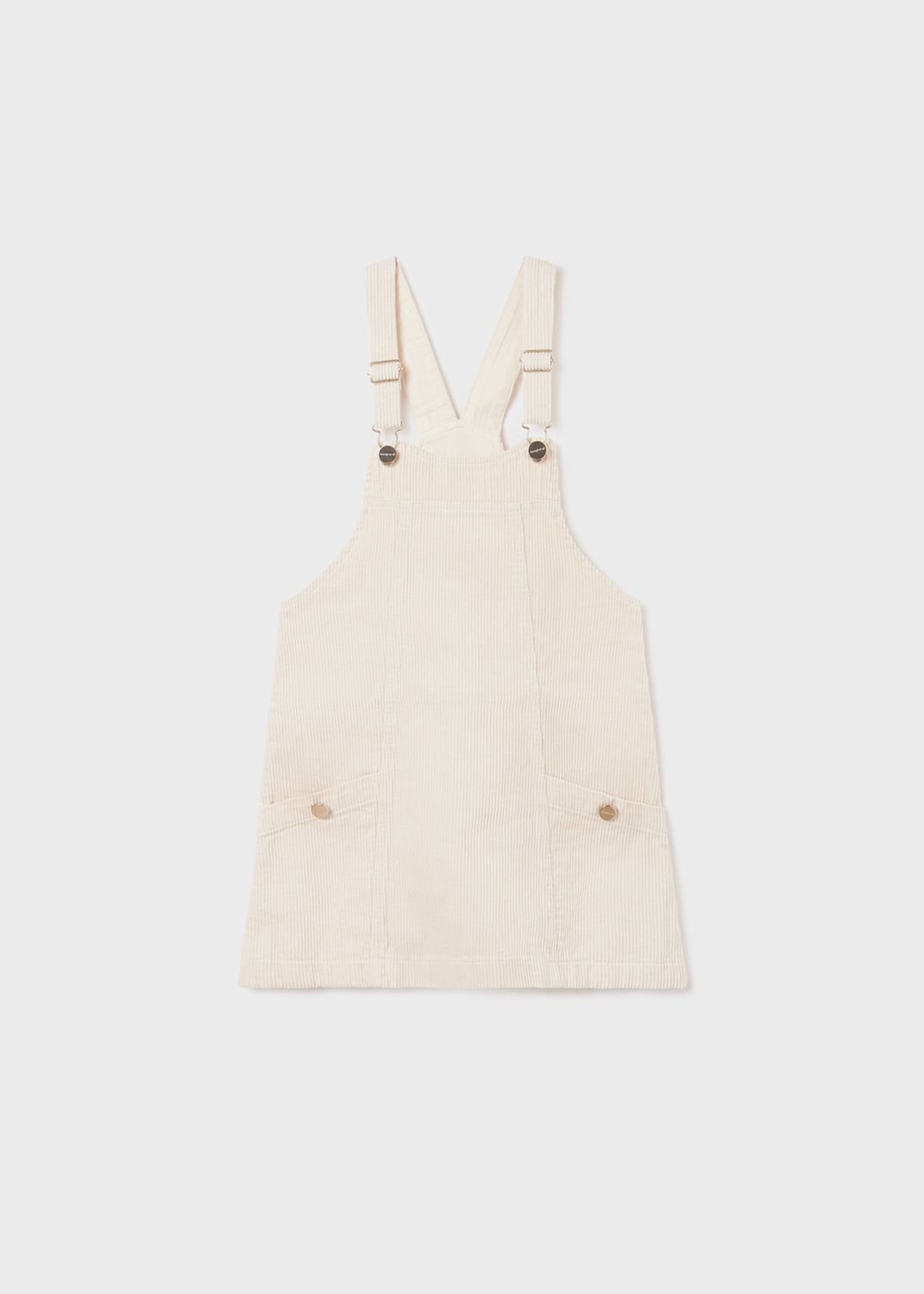 CORDUROY DUNGAREE DRESS