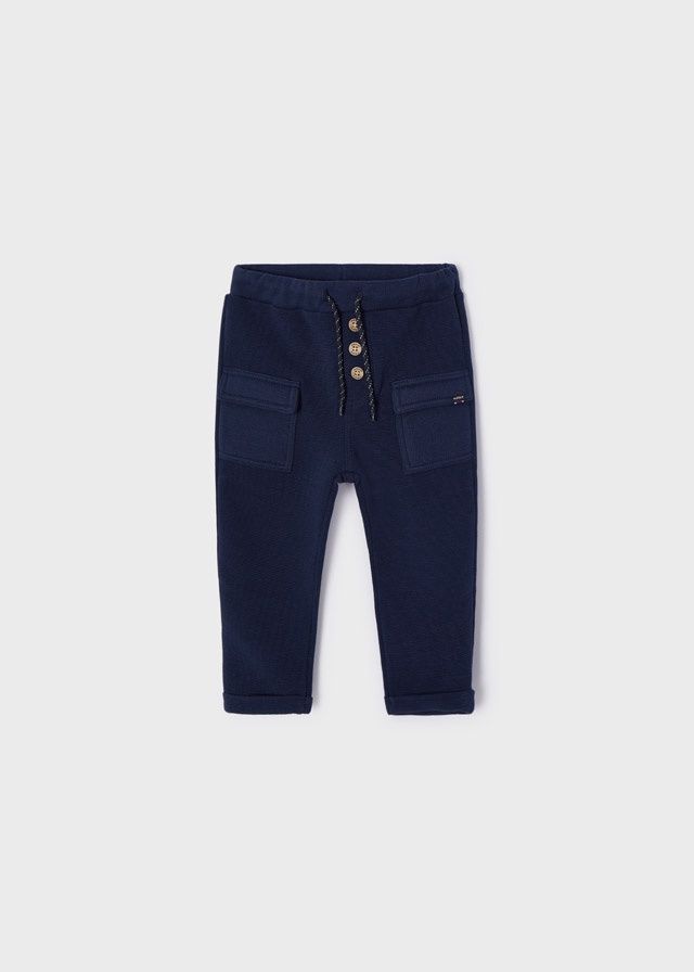 KNITTED TROUSERS WITH POCKETS BABY BOY