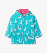 ADORABLE ALPACAS BABY RAINCOAT
