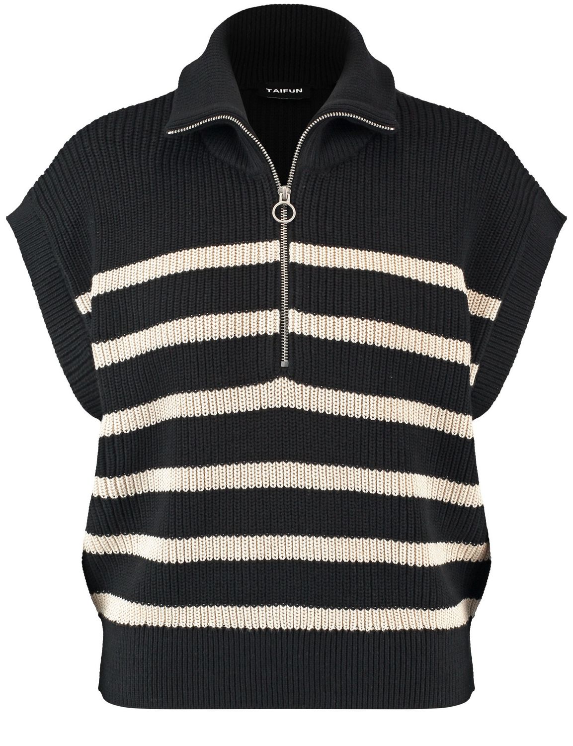 SENSUAL CLASSICS ZIPPED FUNNEL NECK JUMPER