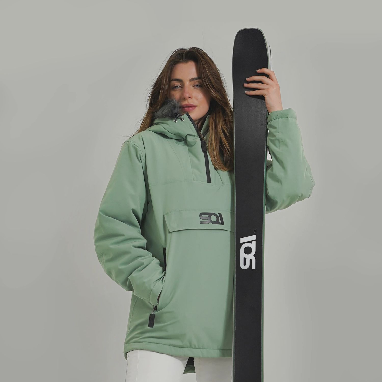 SQI GREEN SKI JACKET
