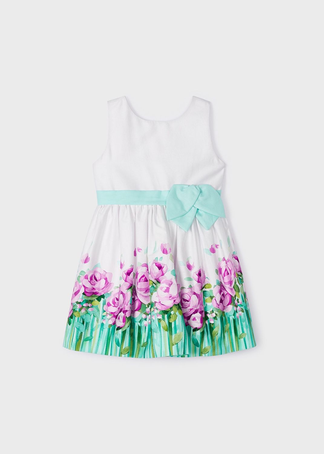MAYORAL PRINT DRESS GIRLS 3915