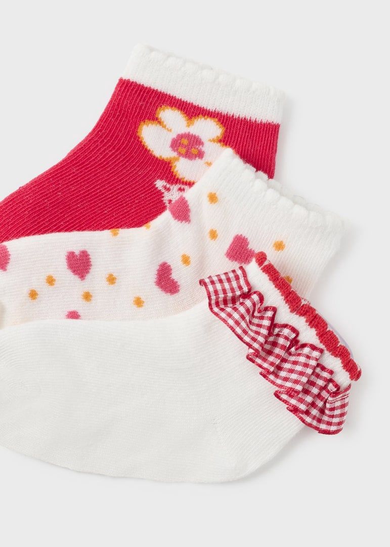 MAYORAL 3 PACK SOCKS 10400