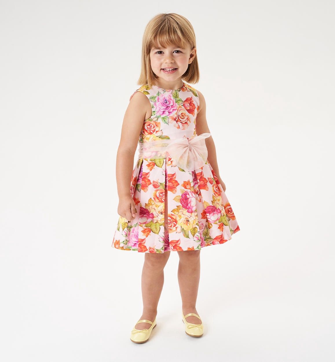 SLEEVELESS FLORAL PRINT DRESS 4.6313