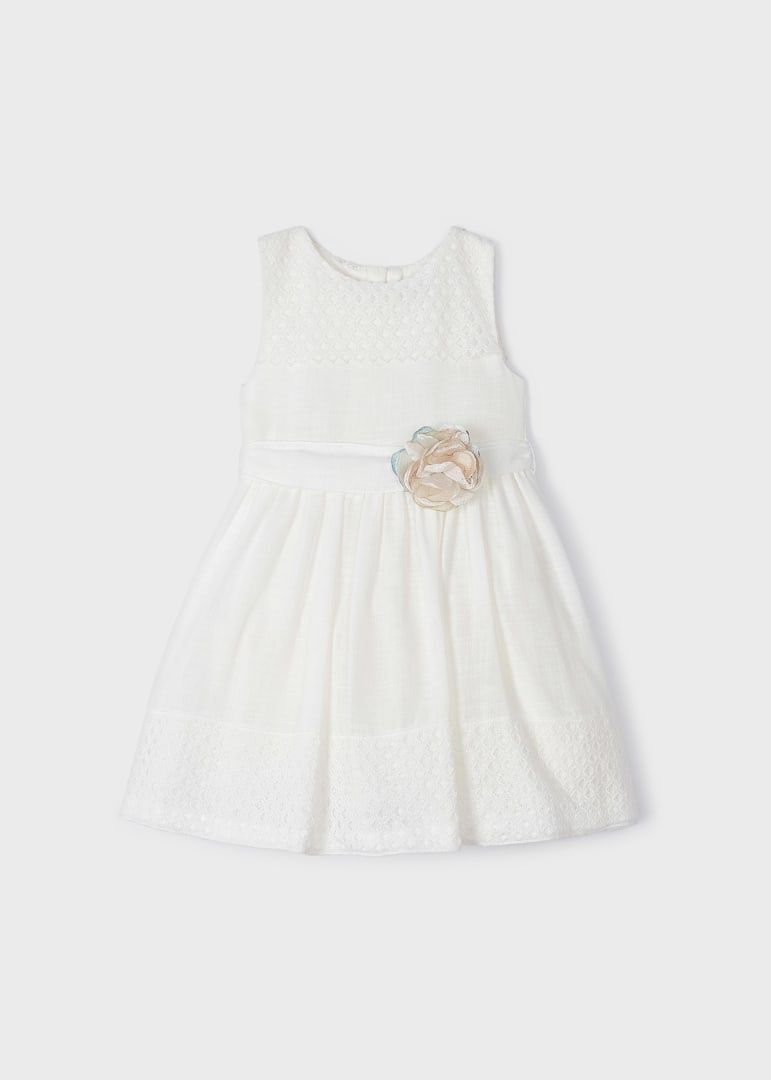 GUIPUR DRESS GIRLS 3910