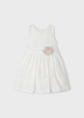 GUIPUR DRESS GIRLS 3910