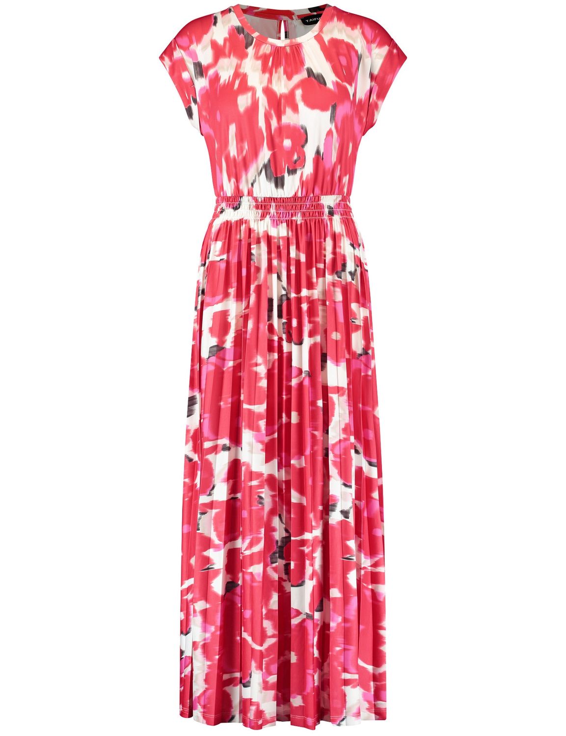 SOFT ROMANCE PATTERNED JERSEY DRESS