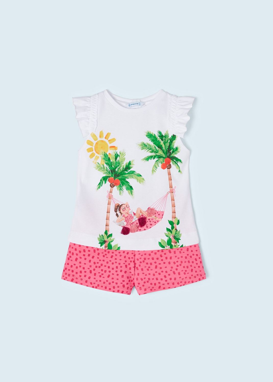 MAYORAL SHORTS SET GIRLS 3215