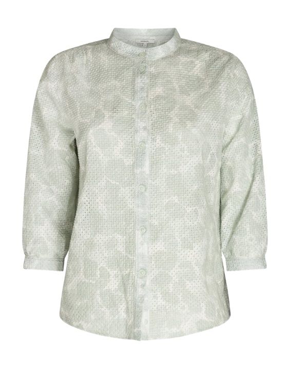 Ice Flow Button Through Blouse