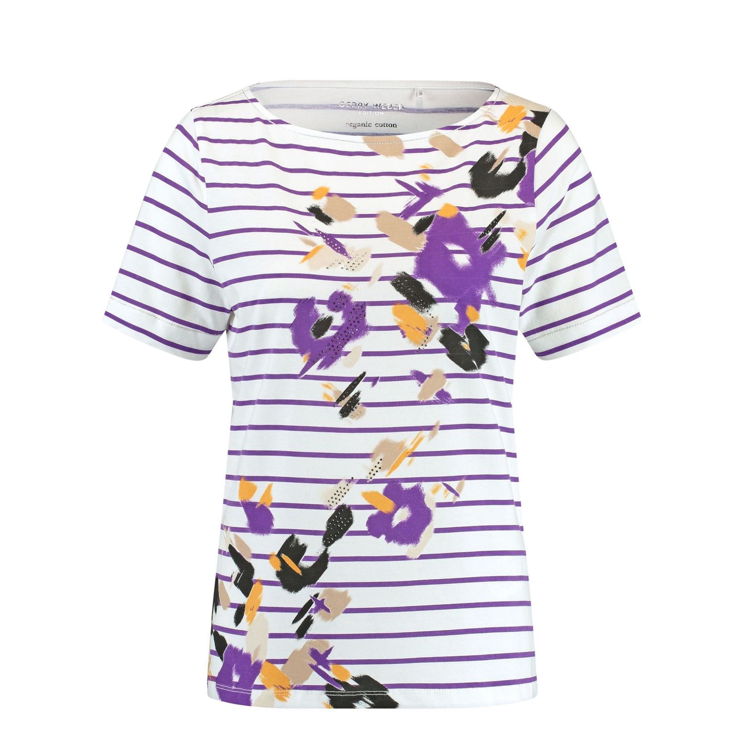 GW New Dimension Abstract Print Top