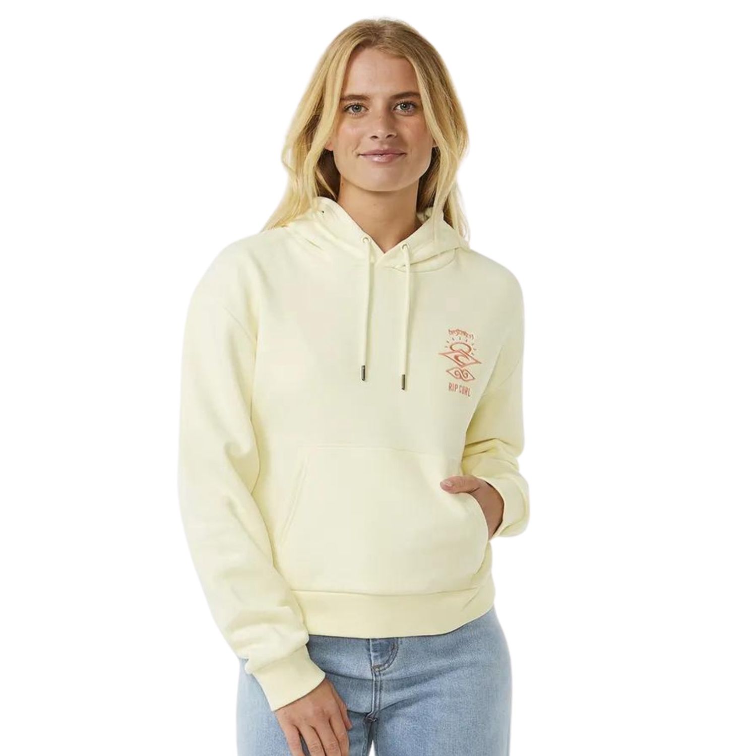 Search Icon Relaxed Hooded Fleece