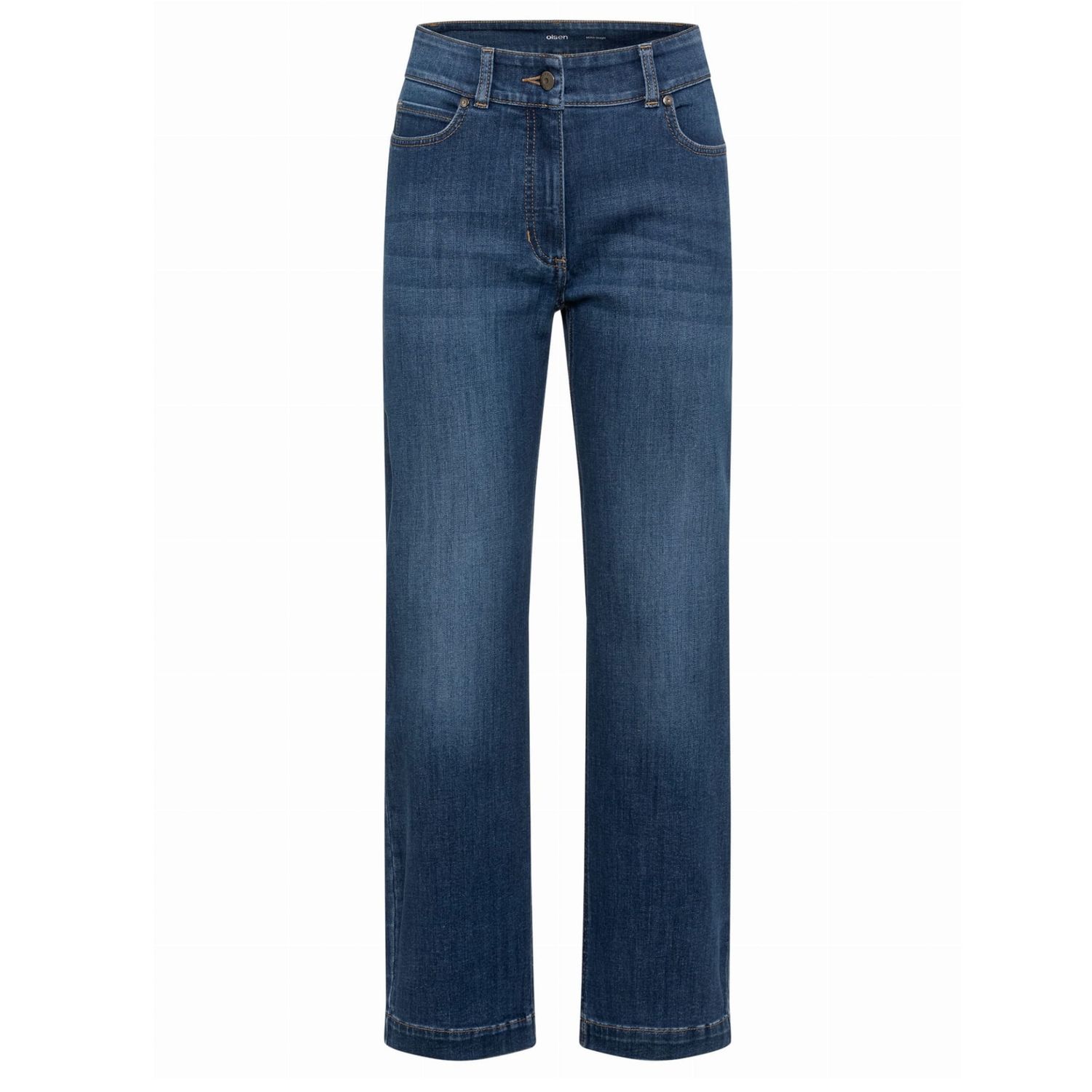 Mona Straight Crop Jeans