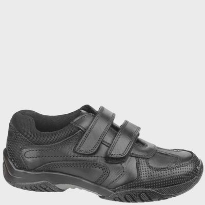 Jezza Junior School Shoes - Black