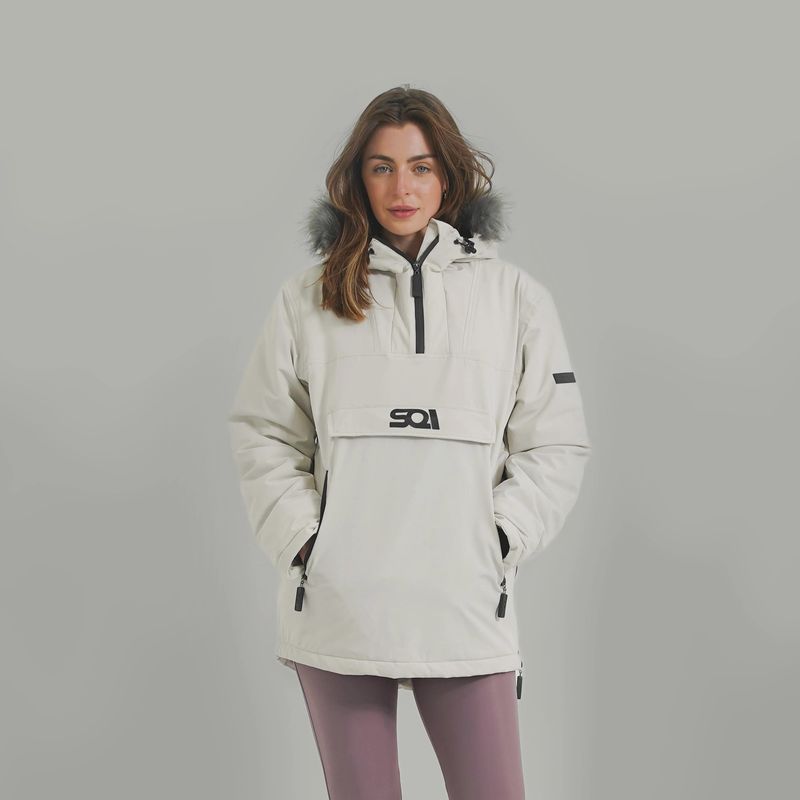 SQI WHITE SKI JACKET