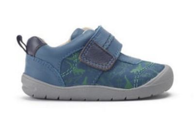 FOOTPRINT TEAL FIRST WALKING SHOES