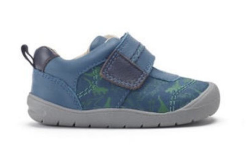 FOOTPRINT TEAL FIRST WALKING SHOES